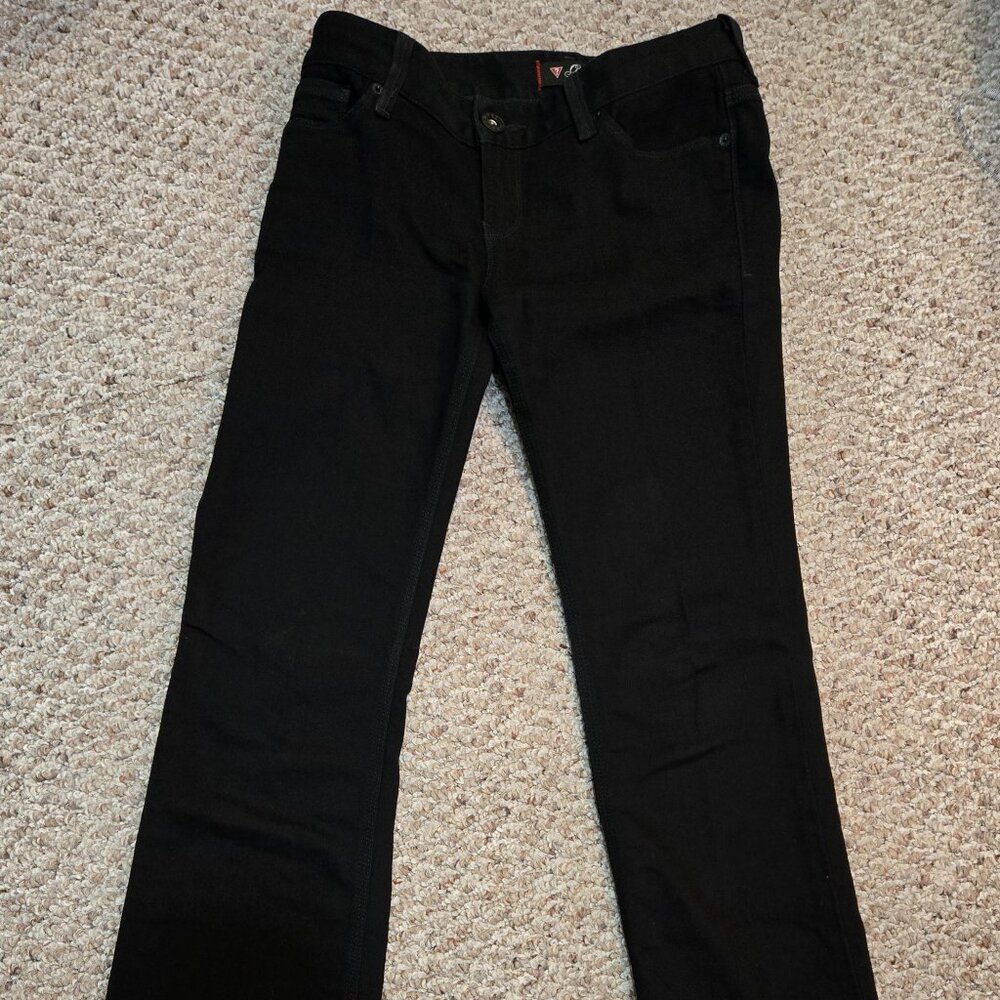 Guess Medium Rise Boot Sarah Fit jeans black size 29L